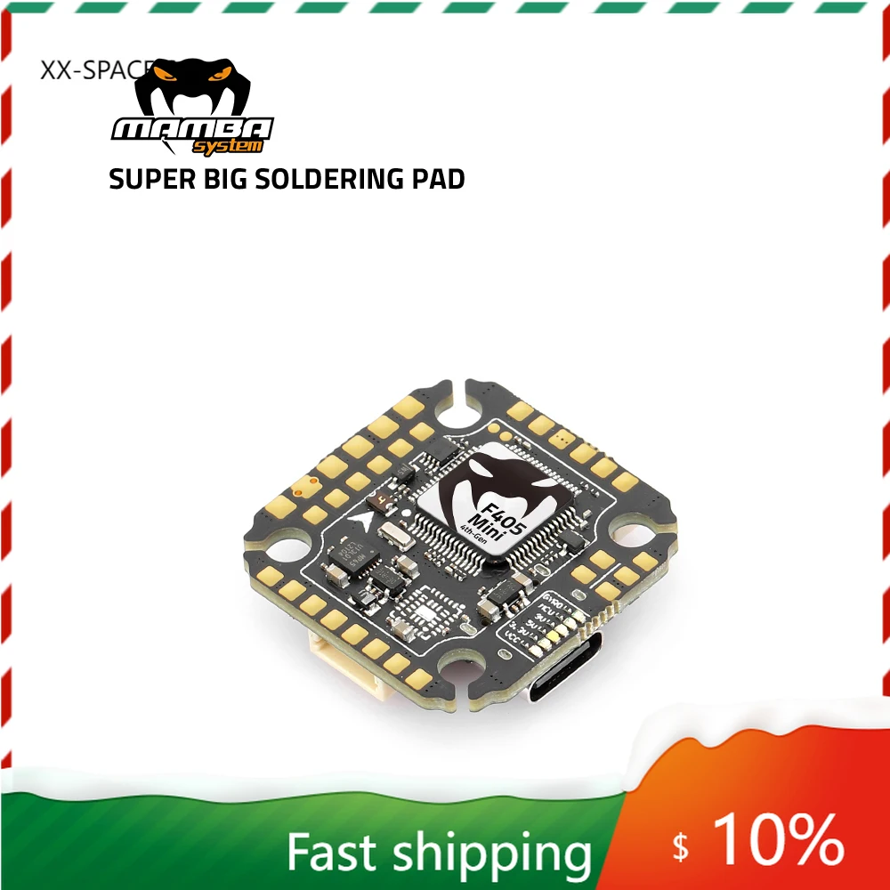 

Мини-контроллер для полета Diatone MAMBA MK4 F405 F4 8K Betaflight FC STM32 F405 с OSD M2/20 мм