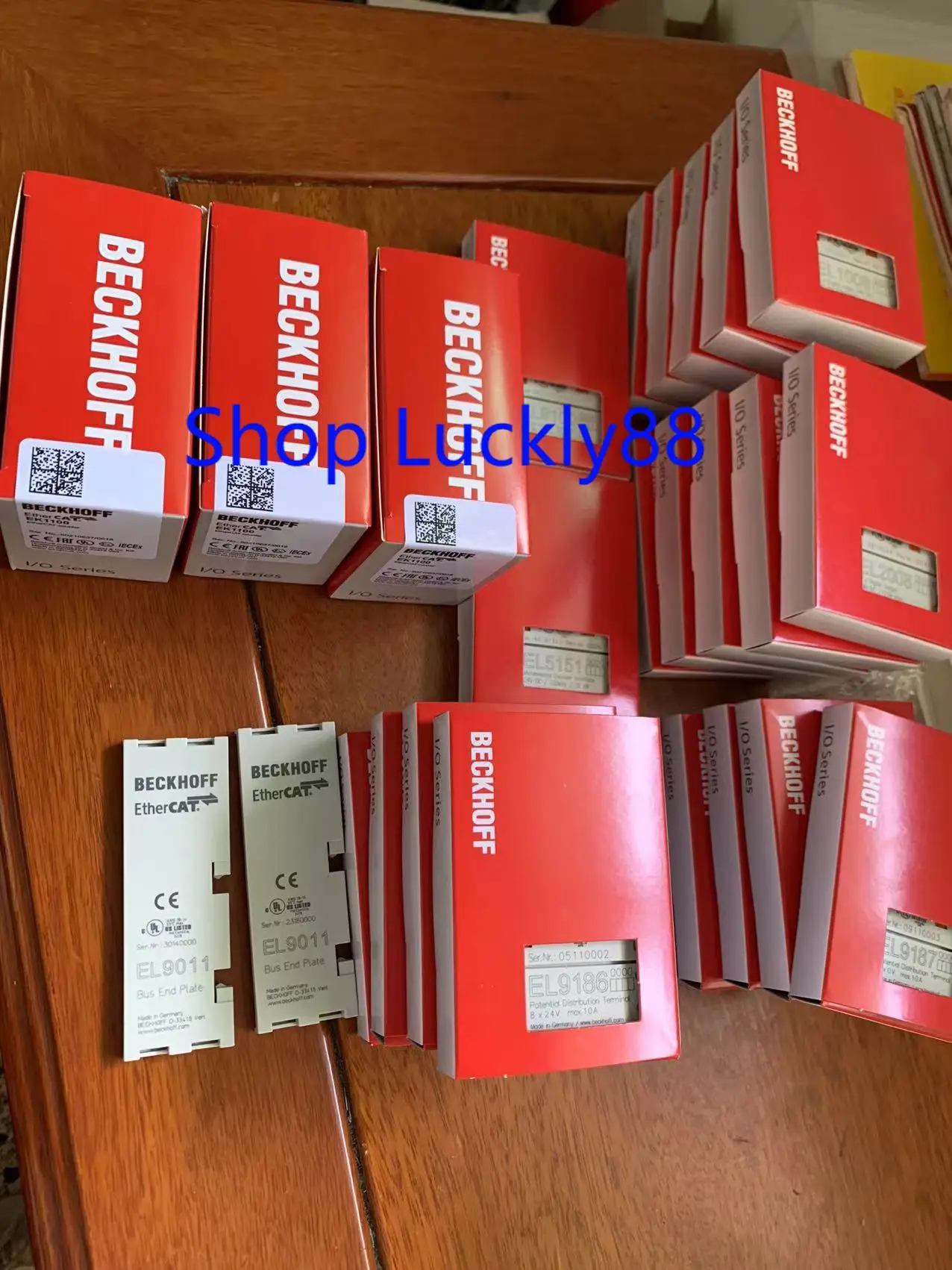 

BECKHOFF Модули EK1100 EK1110 EK1122 EL1809 EL2809 EL1008 EL2008 EL6731 EL6751