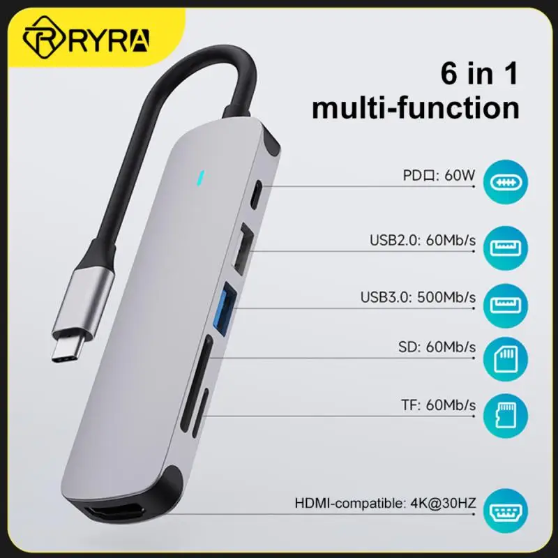 

4/5/6 в 1, USB-разветвитель, 5 Гбит/с
