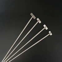 1pcs lab stainless steel paddle straight movable blade for stirrer mixer blender laboratory equipment