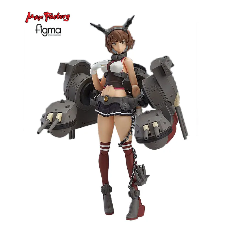 Оригинальная Коллекционная Фигурка Max Factory Figma 242 Mutsu Kantai Kan Collection Подлинная Коллекционная Аниме Фигурка Модели