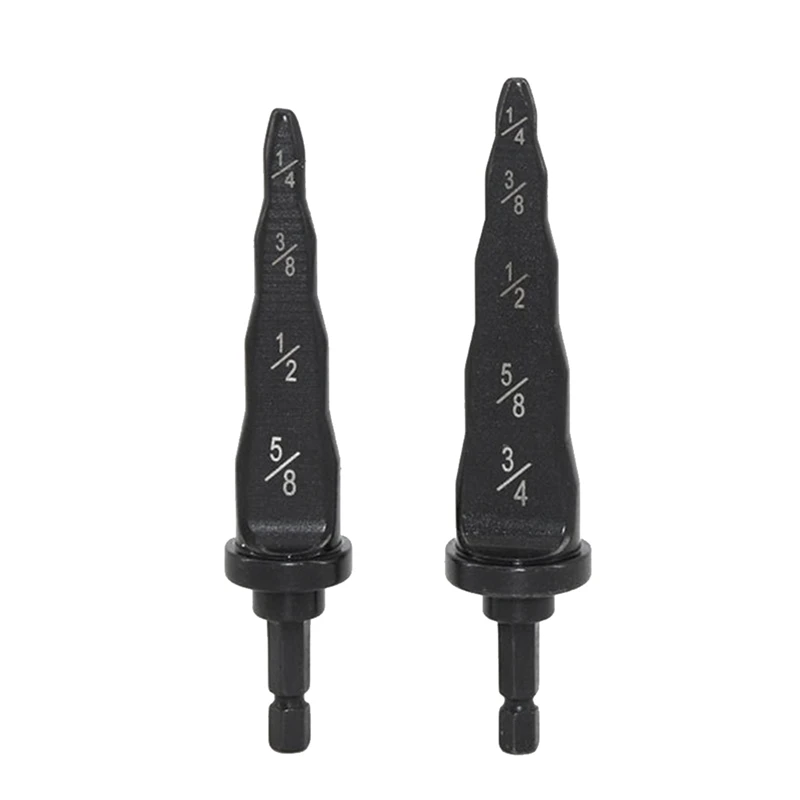 

2 Pcs Copper Tube Expander English Metric Expander For Hexagonal Handle Hand Drill