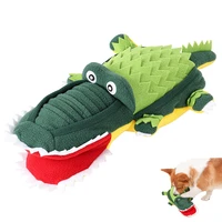 dog toy plush snuffle iq sniffing training dog toys food bowl slow eating interactive puzzle feeder game soft plush chew squeaky