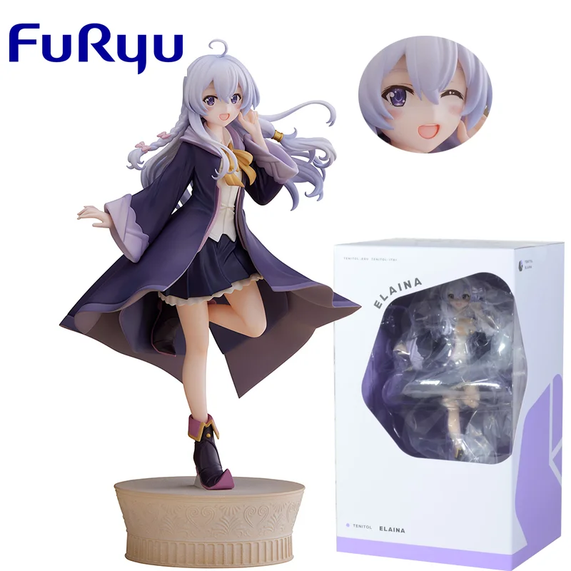 

FuRyu Original TENITOL Wandering Witch: The Journey of Elaina Anime Action Figure Toys For Boys Girls Children Birthday Gifts