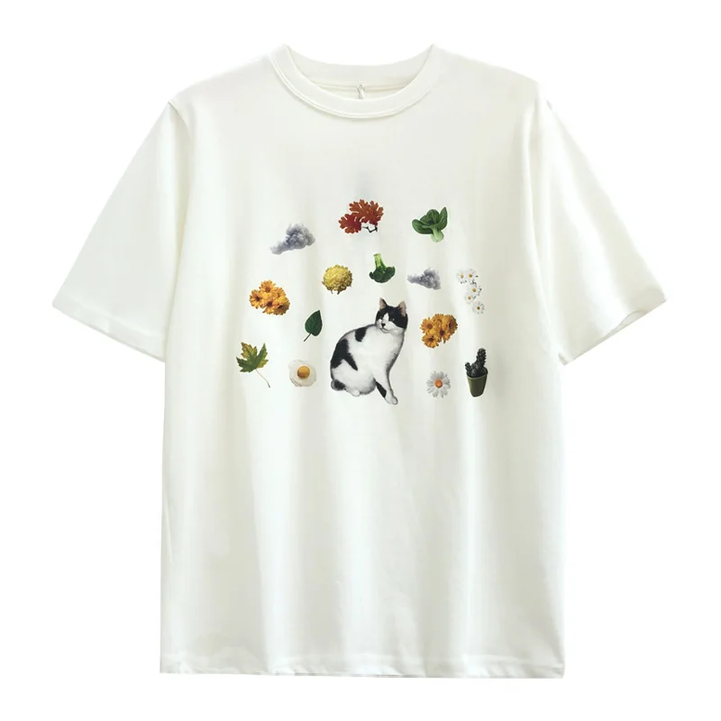 

TH18 2022 women's summer loose T-shirt,very comfortable