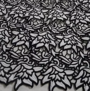

2020 African Cord Lace High Quality French Lace Fabric Flower Beaded African Lace Fabric For Nigerian Wedding Dress BC299
