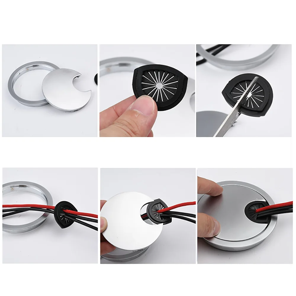 Защитная крышка для кабеля из цинкового сплава 50/53/60/80/6 цветов |