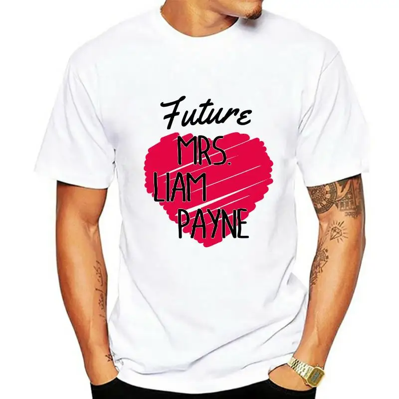 

Camiseta de One Direction Future para hombre, camisa con estampado de corazón de amor, para mujer