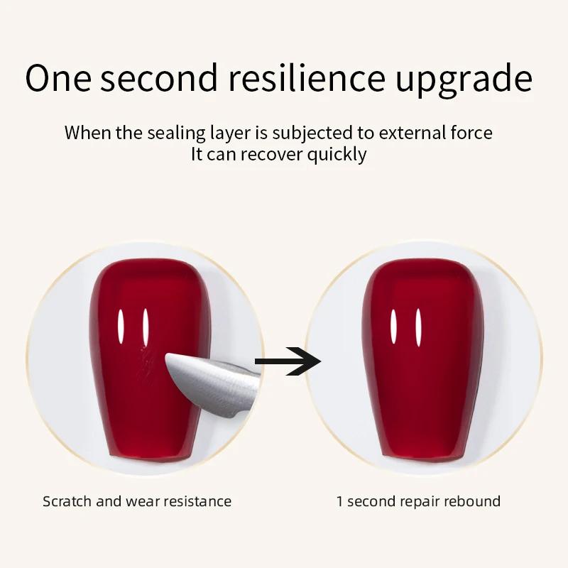 Гель-лак для ногтей мягкий эластичный с эффектом замачивания без протирания