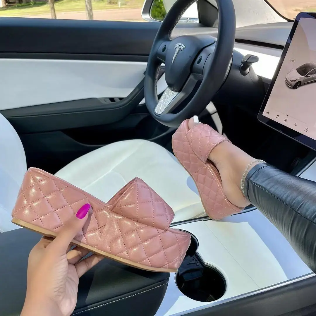 Женские повседневные водонепроницаемые сандалии на платформе универсальные