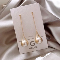 round broken shell earrings simple quality of advanced earrings for women korean fashion jewelry design personalized earrings