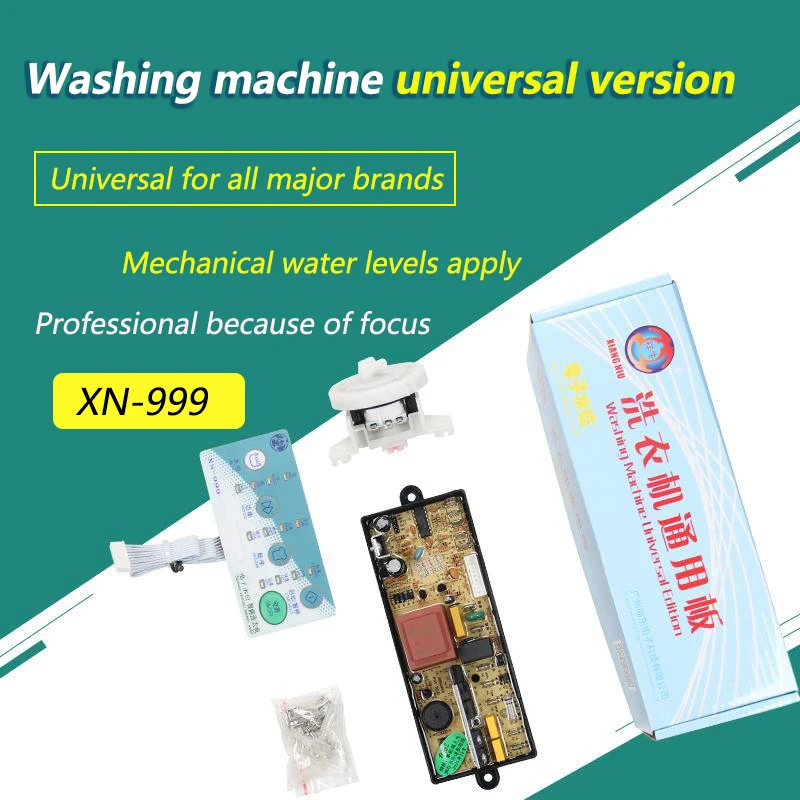 

New Automatic Washing Machine Computer Board Mechanical Water Level Universal Board XN-999/XN-666 Universal Modified Version