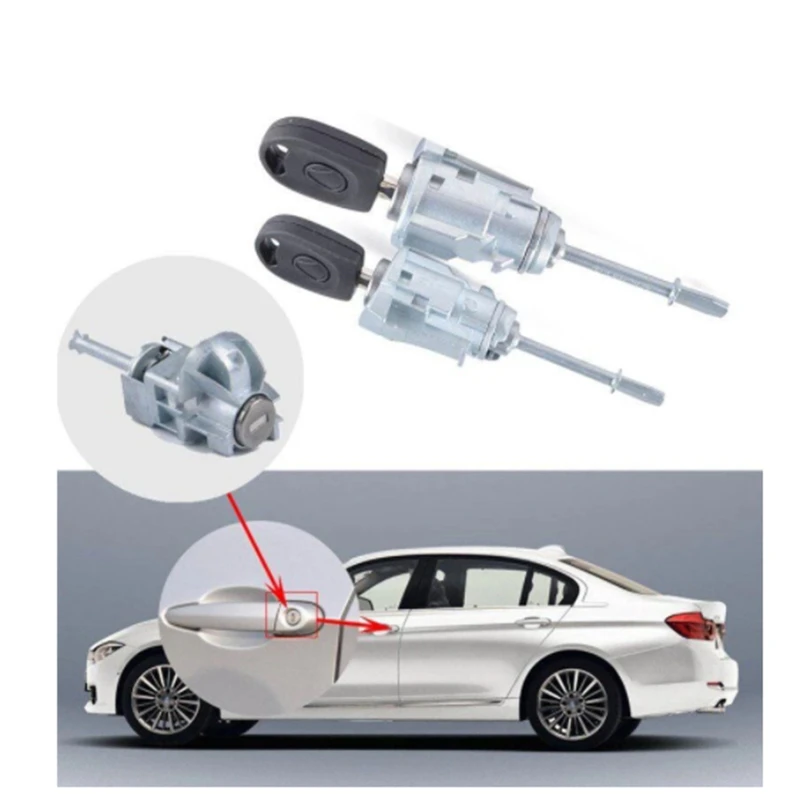 Сердцевина дверного замка автомобильный цилиндр из цинкового сплава для Seat Cordoba