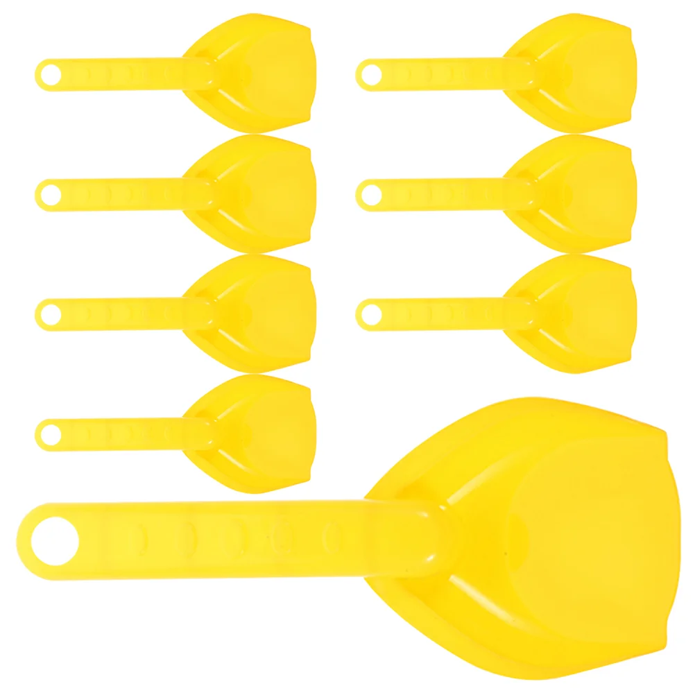 

8pcs Beach Sand Shovels Scooping Spade Toys Plastic Sand Beach Spade Scoop Toy Tool