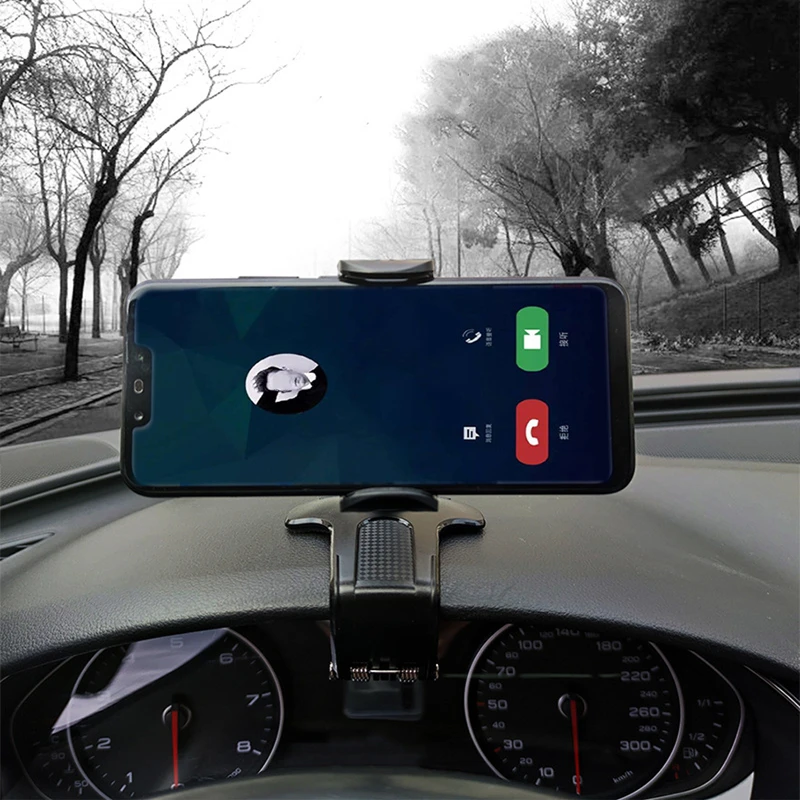 

Multifunctional Car Phone Holder Clip Car Smartphone Stand Adjustable Auto Phone Bracket Mount Auto Stand Rear View Mirror Mount