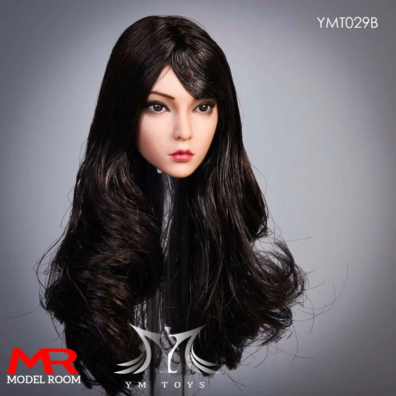 YMTOYS YMT029 1/6 голова роз скульптура женской головы модель для резьбы подходит