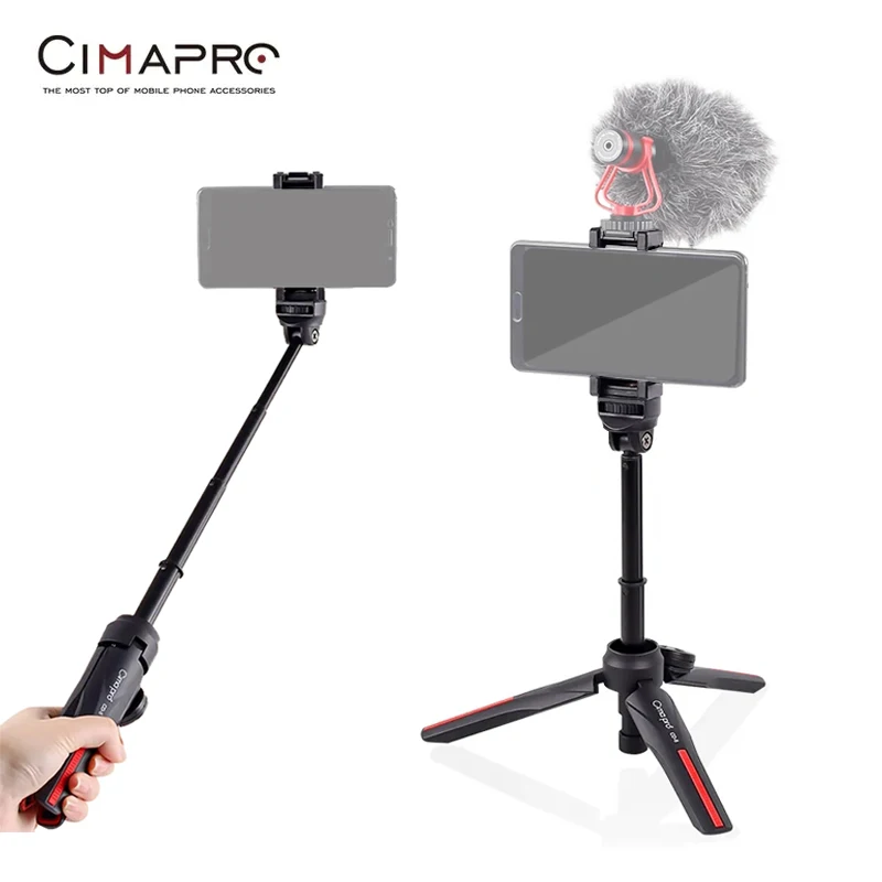 Мини-удлинитель XILETU CD5, портативный штатив для фотоаппарата, смартфона, Gopro