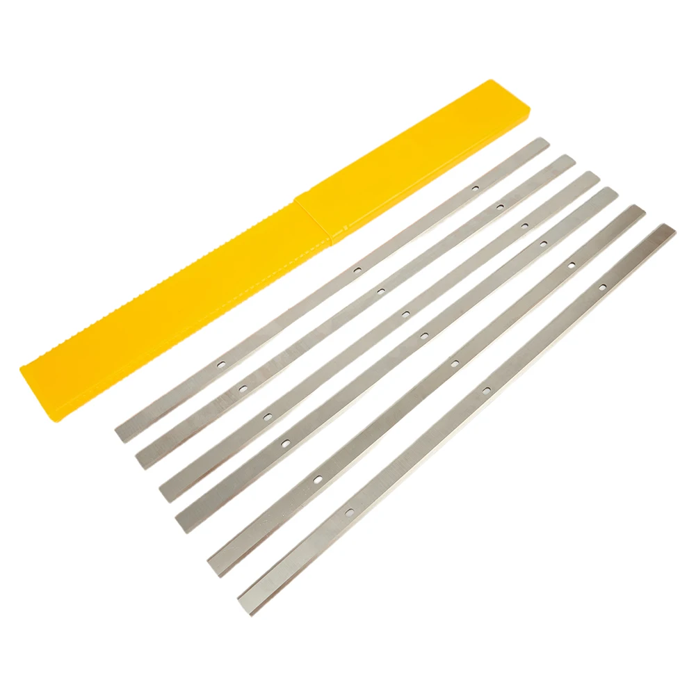 

6pcs Planer Blades Cutting 13\\\\\\\"-1/2\\\\\\\" For Metabo DH330 DH316 HSS High Speed Steel Kit Portable Set Tool Durable