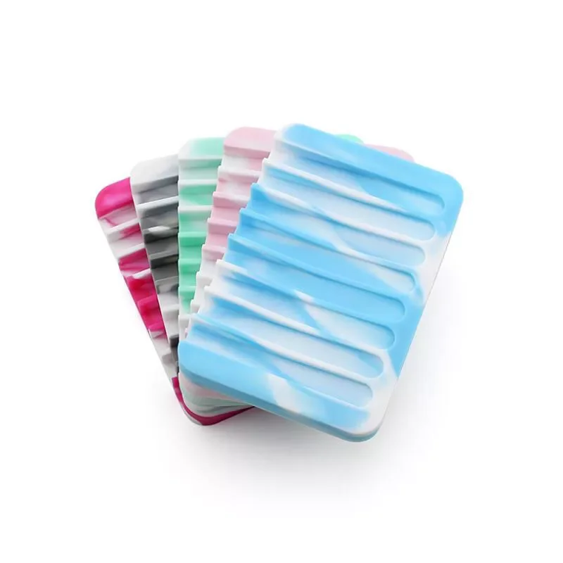 

Камуфляжный силиконовый держатель для мыла, нескользящий гибкий держатель для мыла, поднос, сушилка для мыла, инструмент для ванной комнаты