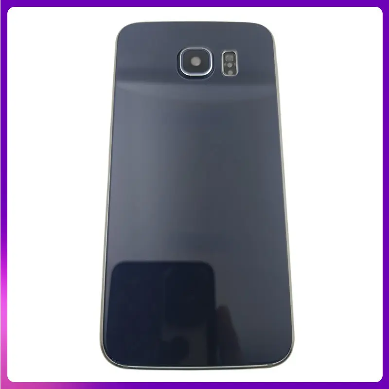 

Full Housing Case For Samsung Galaxy S6 G920 Middle Frame Bezel Plate Chassis Housing +Glass Battery Cover Replace