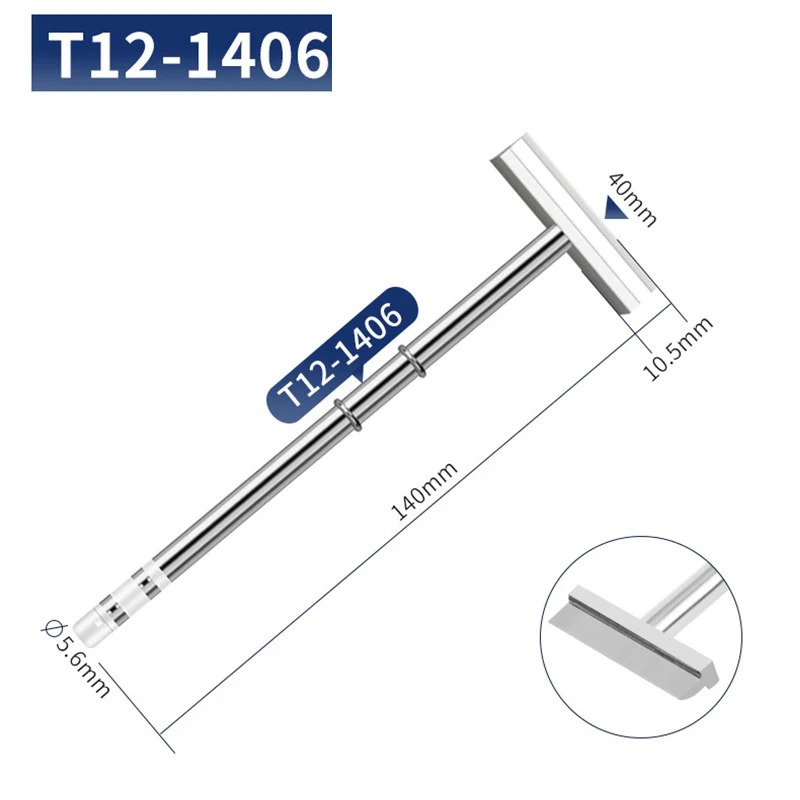 

Насадки для паяльника T12 1401 1402 1403 1404 1405 1406
