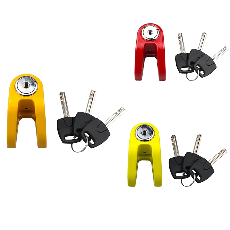 

Bike Anti-Theft Disc Brake Safety Lock For Motorcycle Scooter Bike Road Brake Disc Brake Wheel Lock Mountain