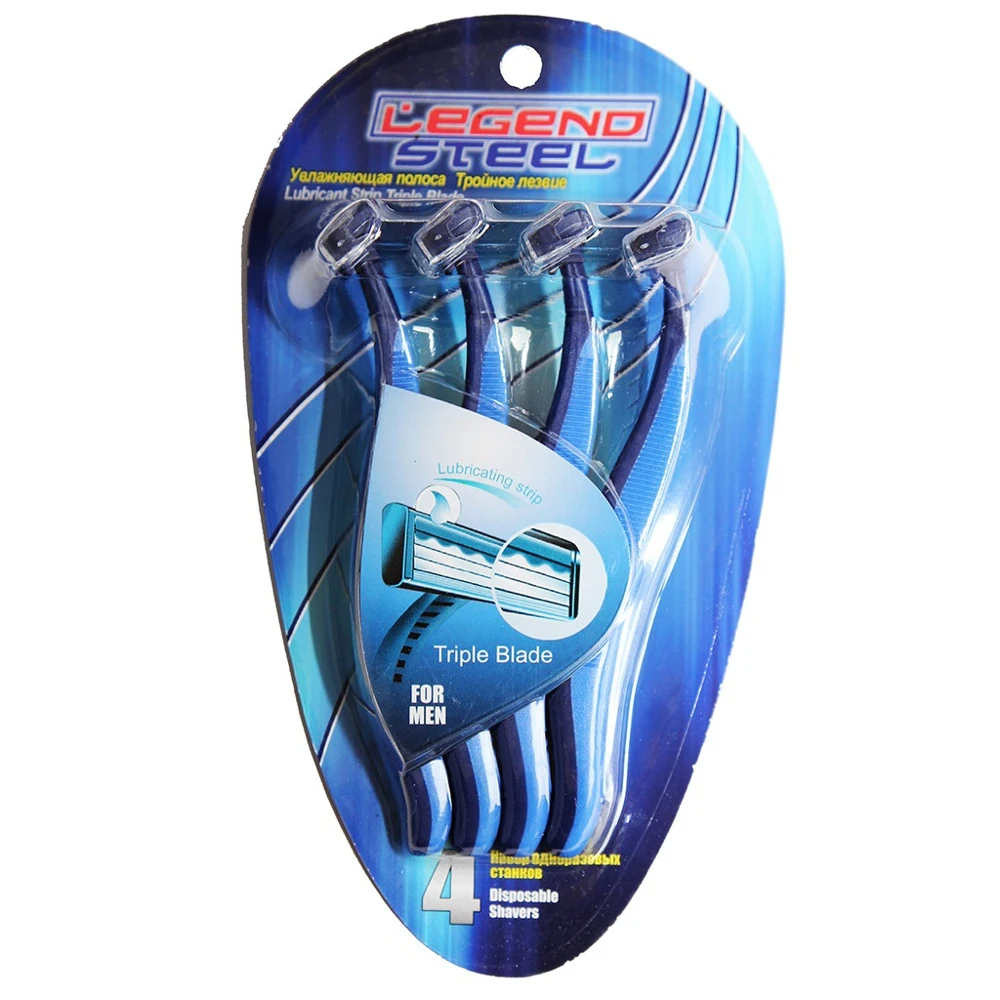 Бритва Legend Steel KL For Men 4шт 162 802 |