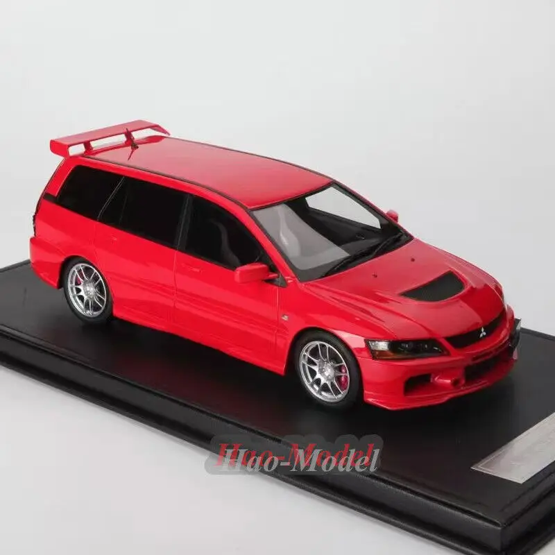 Фото Модель автомобиля ENGUP 1:18 для Mitsubishi EVO из смолы, детская игрушка, подарок на день рождения, хобби, демонстрация, имитация Красной коллекции №3