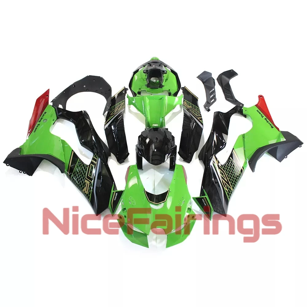 Фото Матовый черный комплект обтекателей ZX10R 2021 2022 2023 2024 2025 Обтекатели для инъекций мотоцикла в комплекте для Kawasaki ZX 10R 21 22 23 24 25 №4