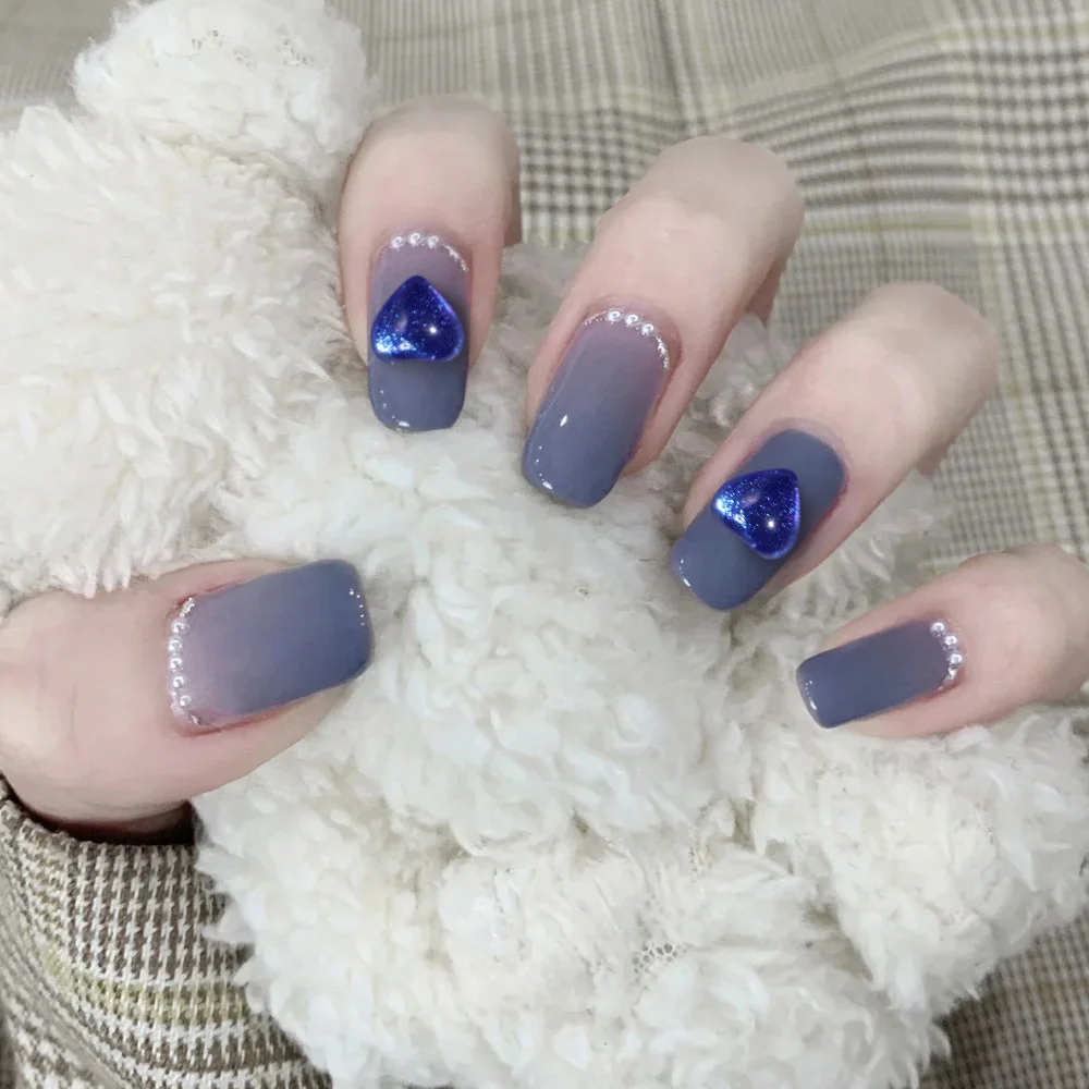 

3D сердце, блестящие кристаллы для ногтей, украшения для ногтей своими руками