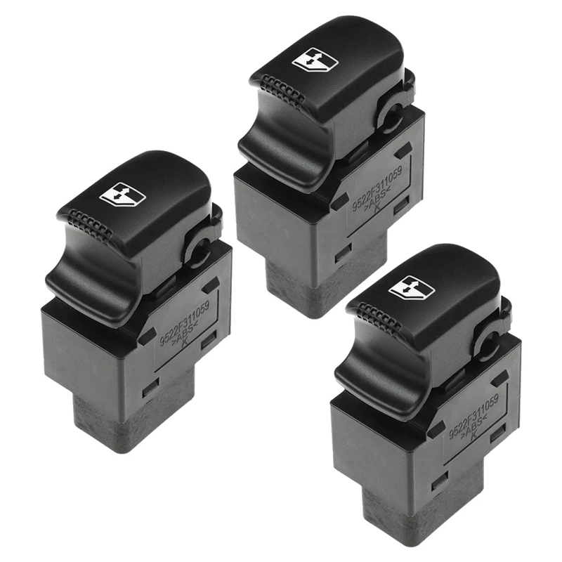 

93580-2B000 7 Pins Electric Window Single Button Switch 935802B000 For Hyundai Santa Fe 2007 - 2012