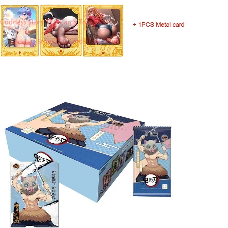 

New Japanese Anime Figurescards Demon Slayer Collections Card Game Child Kimetsu No Yaiba Collectibles Battle For Kids Toys