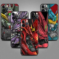 tup phone case for apple iphone 13 12 mini 11 pro max x xs xr se 2020 2022 7 8 plus 6 6s 5 5s silicone cover gundam japan anime