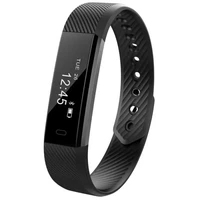 2022 fitness bracelet id115 smart bracelet vibrating alarm clock smart band fitness watch smartband for ios android women men