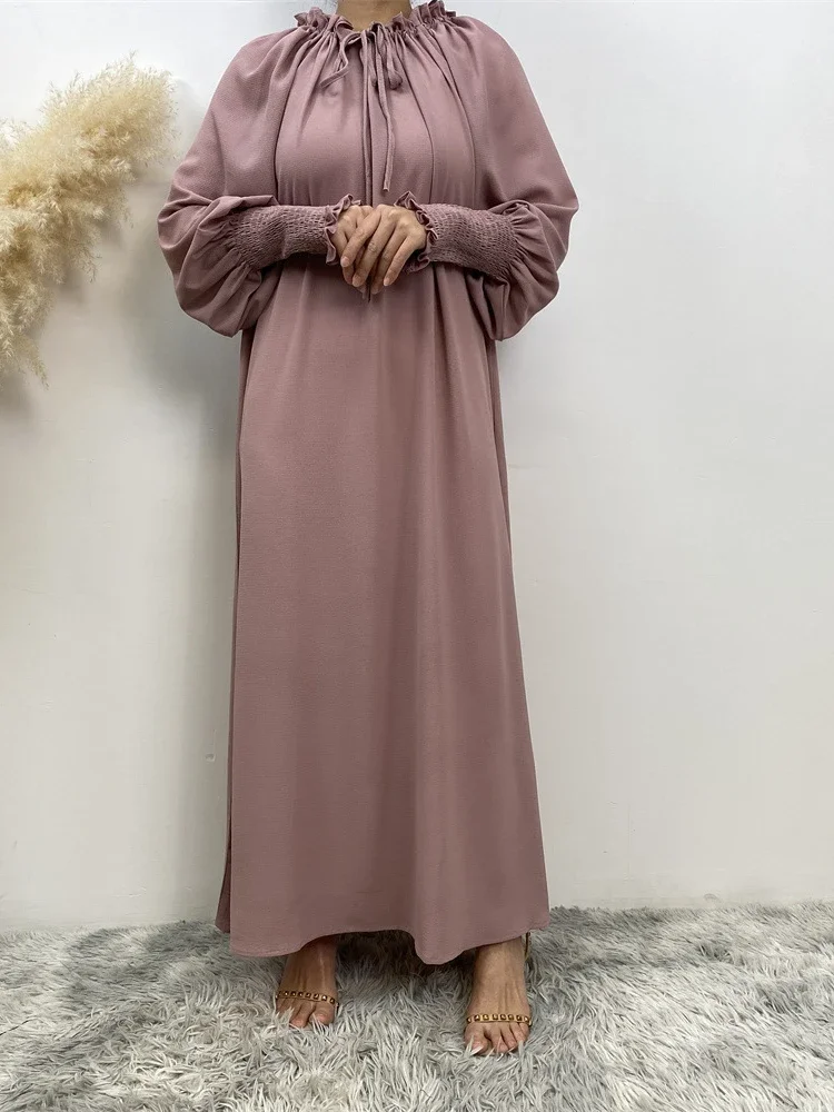 Eid мусульманское платье для женщин Abaya Марокко женское Рамадан Vestidos Largos Kaftan