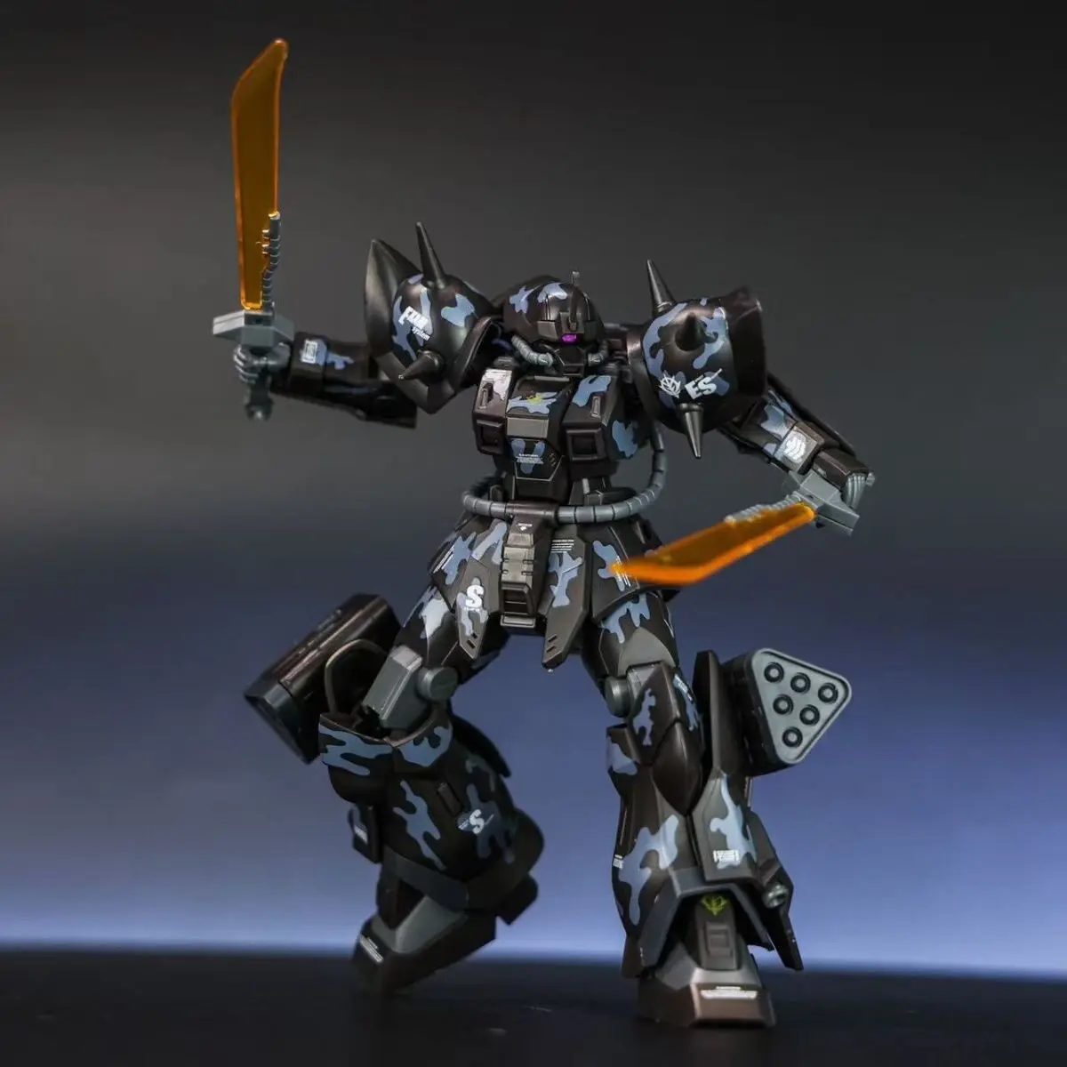 Фото Xingyuanshe HG 1/144 MS-08TX EXAM Efreet Custom Night Camo Сборная модель меха, пластиковая модель, подарок для взрослых коллекционеров и любителей хобби №5