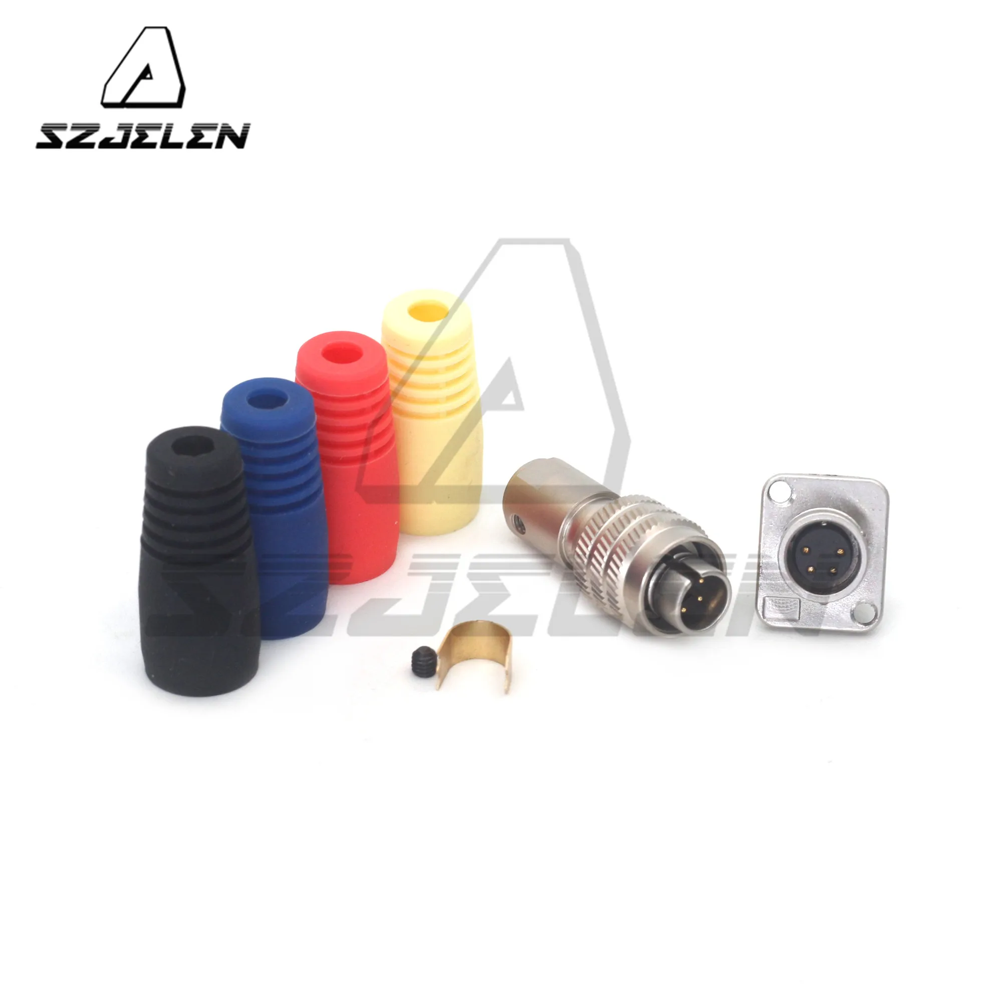Compatible With Hirose Electrical Connector 4 Pin MXR-8P-4P Plug and Socket for Solar Panel LED Light Plug Mechanical Equipment