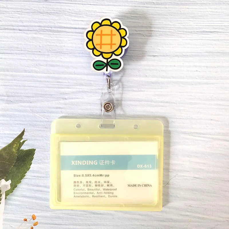 Бейдж выдвижной для визитных карточек держатель кредитных карт медсестер и