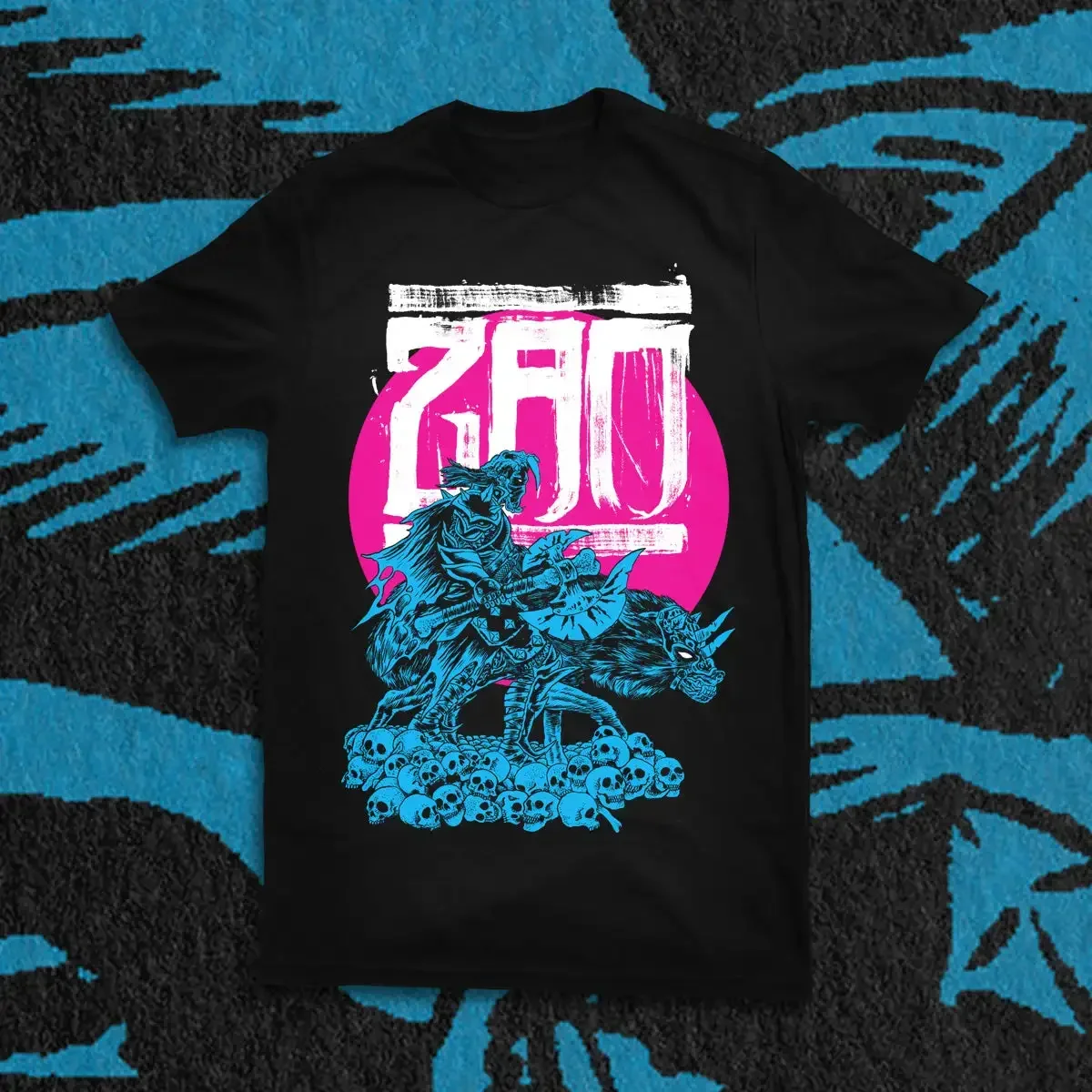 ZAO &quotWITCHUNTER&quot СОРОЧКА унисекс ХЛОПКОВАЯ ФУТБОЛКА