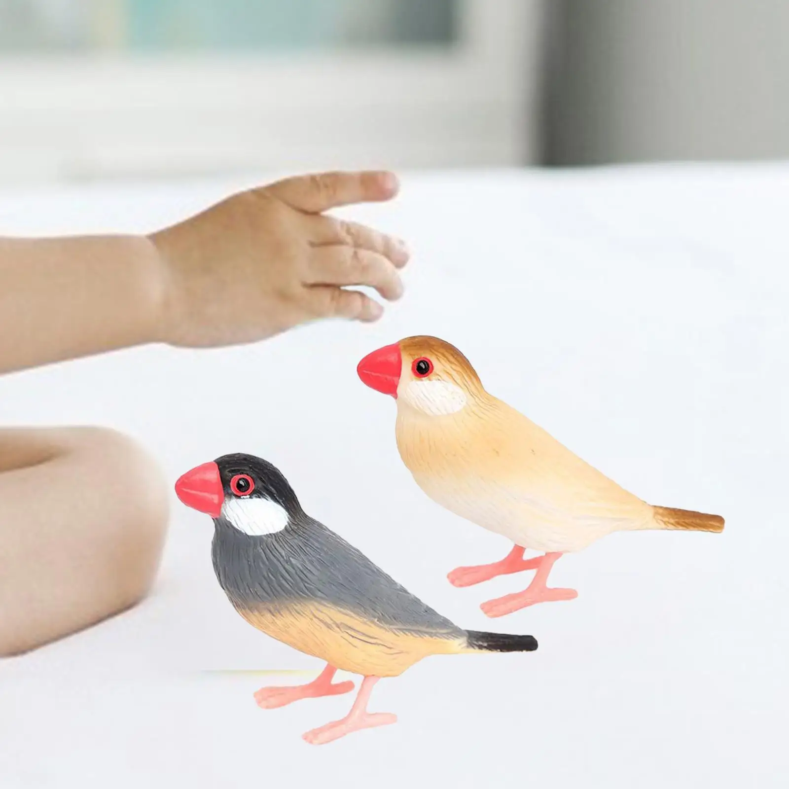 Скульптуры модели птиц для DIY ландшафтного дизайна микро ландшафтный топперы