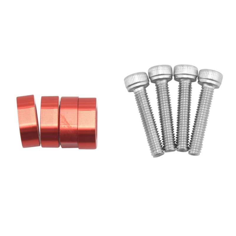 4 шт. для алюминиевых шайб с креплением двигателя и винтов из нержавеющей стали