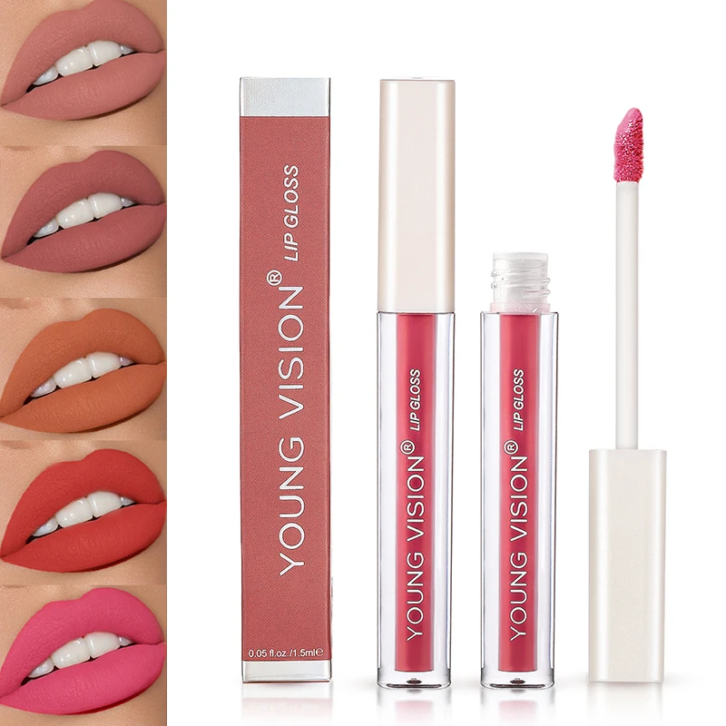 

Liquid Lips Gloss Lipstick Cosmetics Cream Long Lasting Lips Colors Lip Glaze Matte Makeup Pigment Lips Maquiagem