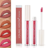 liquid lips gloss lipstick cosmetics cream long lasting lips colors lip glaze matte makeup pigment lips maquiagem