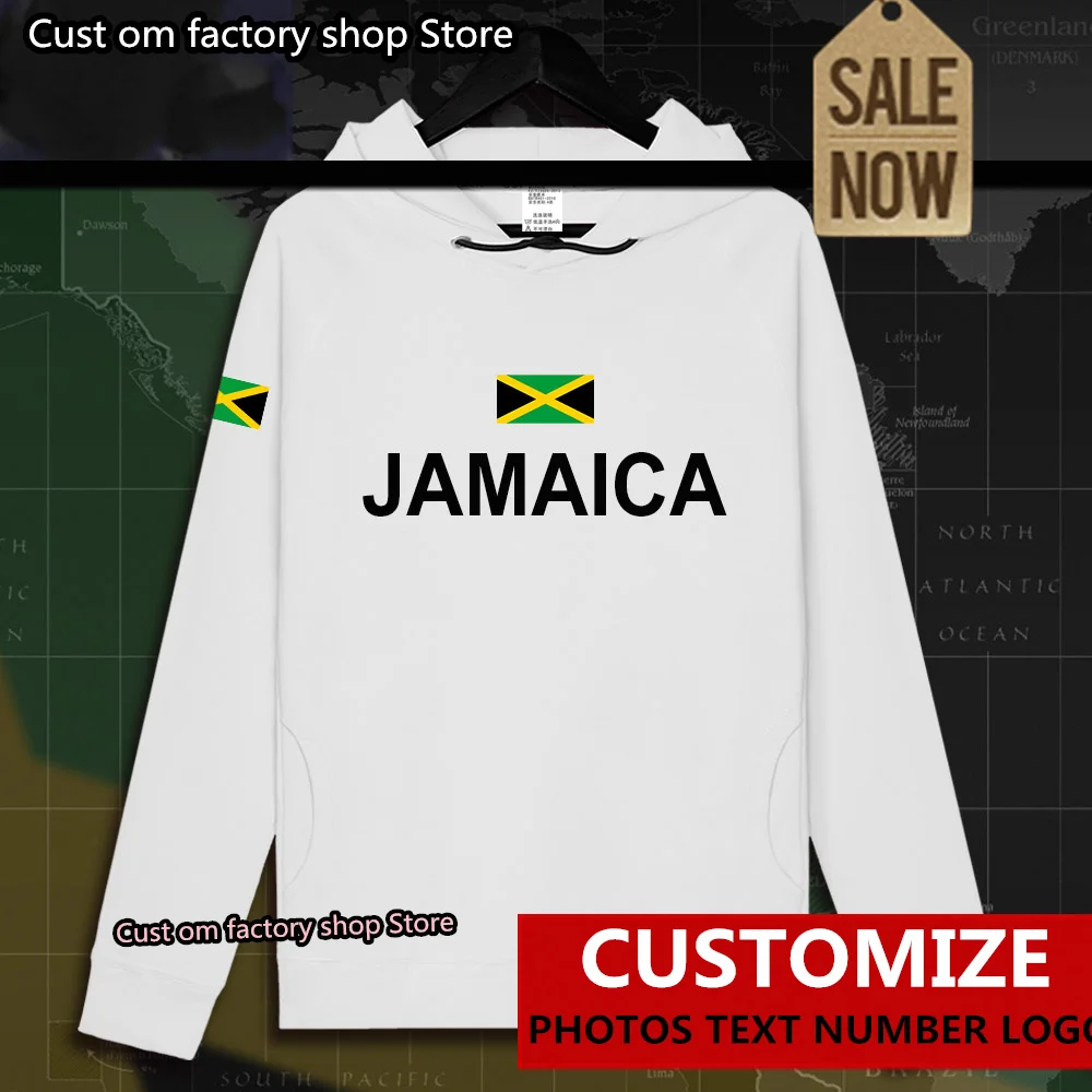 

Jamaica JAM Jamaican mens hoodie pullovers hoodies men sweatshirt streetwear clothing Sportswear tracksuit nation flag Spring