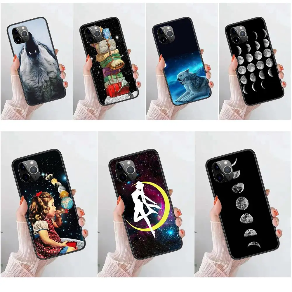 Фото Для Xiaomi Mi 12 12X 10 10i 10S 10T 11 11i 11T 11X 5G Lite Pro Ultra астронавт, черный чехол с рисунком, премиум Доставка №1