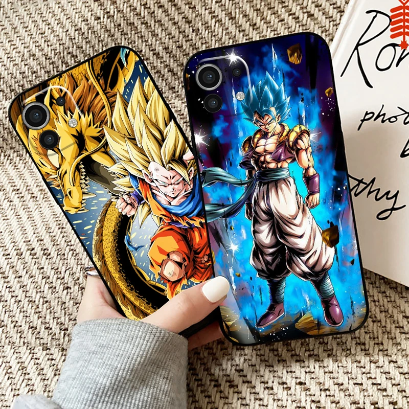 

Dragon Ball Super Goku Anime Phone Case For Xiaomi Mi 11 Mi 11 Lite For Xiaomi 11 Lite 5G Case Soft Carcasa Silicone Cover