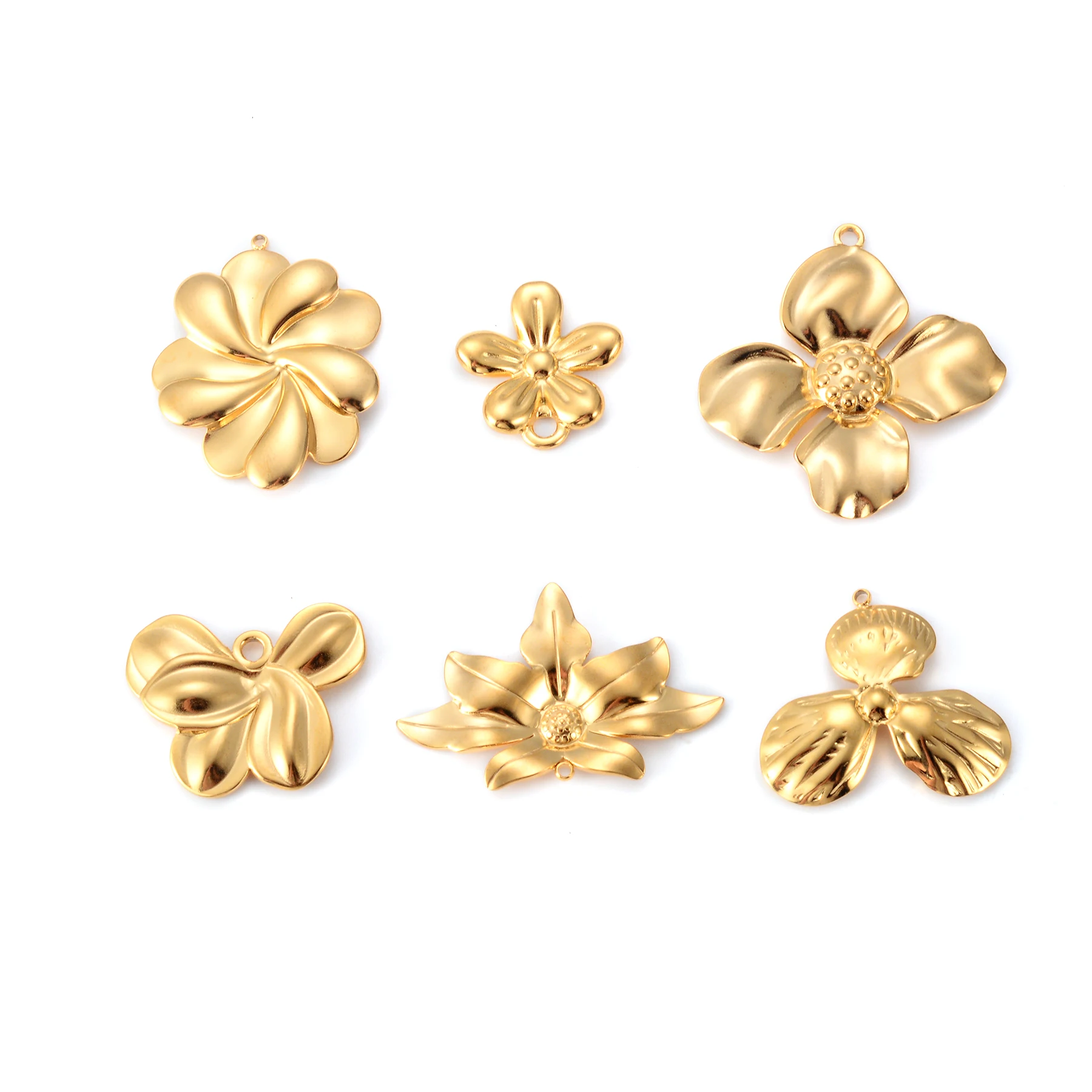 2 шт./партия женские серьги-подвески из нержавеющей стали