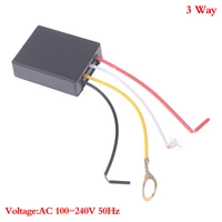 one or 2pcs ac 100 240v 3 way touch sensor switch desk light parts touch control sensor dimmer for bulbs lamp switch