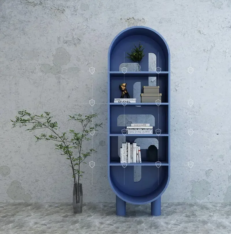 Витрина шкаф для витрин Минималистичная маленькая витрина хранения книжной