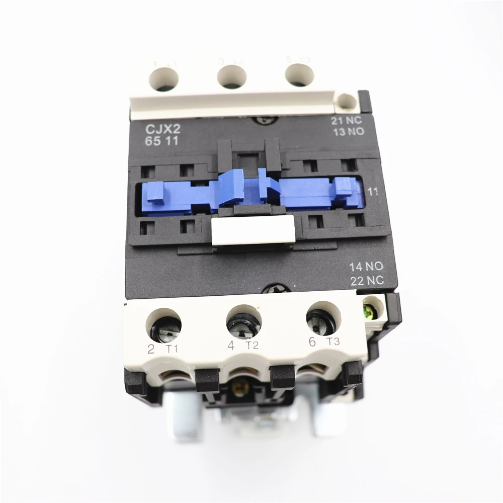 Релейный контактор 65A 3P + 1NO и 1NC для установки железнодорожных гусениц LC1D CJX2-6511